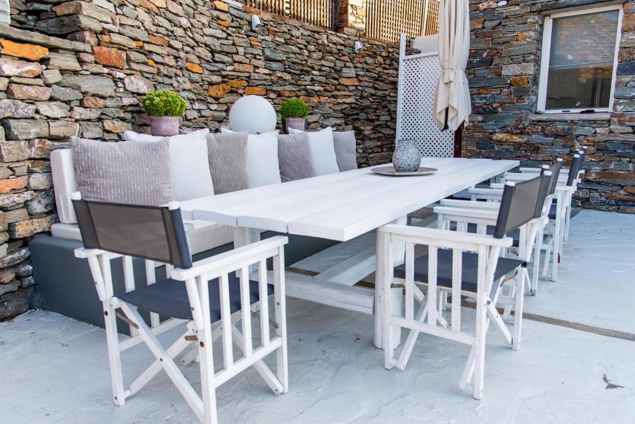 Luxurious Villa Lune With A Swimming Pool And A Fantastic Sea And Sunset View Ioulis Екстер'єр фото